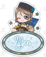 渡辺曜 アクリルバッジ(きゃらどるちぇ) 魔法学校ver. 「ラブライブ!サンシャイン!!」