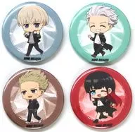 [単品] 梅宮一＆梶蓮＆柊登馬＆椿野佑 オリジナルミニキャラ缶バッジ4個セット 「Blu-ray/DVD WIND BREAKER Season2」 アニメイト全巻購入特典