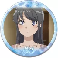 デザイン01.桜島麻衣(A) 缶バッジ 「青春ブタ野郎はサンタクロースの夢を見ない」