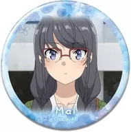 デザイン02.桜島麻衣(B) 缶バッジ 「青春ブタ野郎はサンタクロースの夢を見ない」