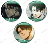 リヴァイ 場面写グリッター缶バッジ3個セット 「TVアニメ 進撃の巨人」