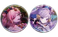 悠薙瑠璃/薊 缶バッジ(2種セット) 「CD バーチャルYouTuber 朝ノ姉妹ぷろじぇくと 朝ノ瑠璃 / 偲ビ鬼」 ゲーマーズ購入特典