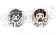 及川徹＆岩泉一 缶バッジセット 「ハイキュー!!」