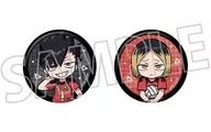 黒尾鉄朗＆孤爪研磨 缶バッジセット 「ハイキュー!!」