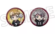 宮侑＆宮治 缶バッジセット 「ハイキュー!!」