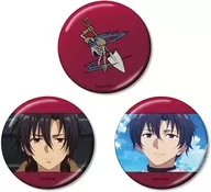 シンエイ・ノウゼン メタリック缶バッジ3個セット 「TVアニメ 86-エイティシックス-」