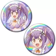 草隠さとこ オーロラ缶バッジ2個セット 猫耳水着メイドver.【描き下ろし】 「忍者と殺し屋のふたりぐらし」