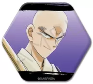 E.鬼丸猛 六角形缶バッジ 「TVアニメ 真・侍伝YAIBA」