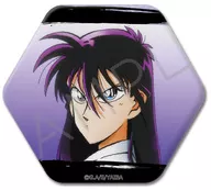 I.大和撫子 六角形缶バッジ 「TVアニメ 真・侍伝YAIBA」