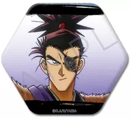 J.柳生十兵衛三厳 六角形缶バッジ 「TVアニメ 真・侍伝YAIBA」