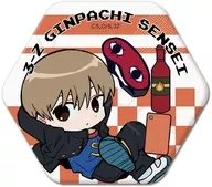 YE.沖田総悟 六角形缶バッジ(ちぽっけシリーズ第2弾) 「TVアニメ 3年Z組銀八先生」