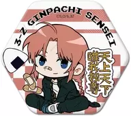 YH.神威 六角形缶バッジ(ちぽっけシリーズ第2弾) 「TVアニメ 3年Z組銀八先生」