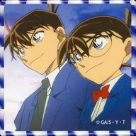工藤新一＆江戸川コナン(左上向き) 「名探偵コナン トレーディングメモリアル缶バッジ TVアニメOP＆EDver. vol.1」