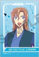 萩原千速 アート缶バッジ サイバー 「名探偵コナン」