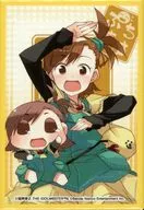 双海真美＆こまみ スクエア缶バッジ 「くじ引き堂 アイドルマスター ぷちます! オンラインくじ」 D-10賞