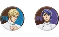 マクギリス・ファリド＆ガエリオ・ボードウィン Patissier Style 缶バッジセット 「機動戦士ガンダム 鉄血のオルフェンズ」