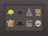 帽子 ピンズセット 「LITTLE NIGHTMARES-リトルナイトメア-」