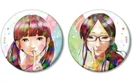 田中愛子＆南条幸 ホログラム缶バッジ2個セット 「おやすみプンプン」