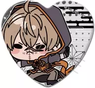 M-NC(皇后崎迅) ハート型缶バッジ 第2弾 「桃源暗鬼」