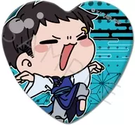 M-ND(矢颪碇) ハート型缶バッジ 第2弾 「桃源暗鬼」