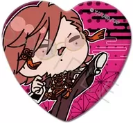 M-NE(花魁坂京夜) ハート型缶バッジ 第2弾 「桃源暗鬼」