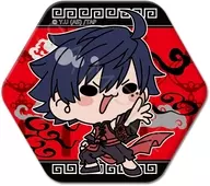 M-NA(一ノ瀬四季) 六角形缶バッジ 第2弾 「桃源暗鬼」