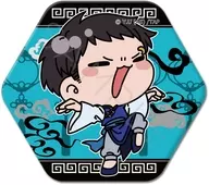 M-ND(矢颪碇) 六角形缶バッジ 第2弾 「桃源暗鬼」