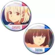 錦木千束＆井ノ上たきな ホログラム缶バッジ2個セット vol.1 「リコリス・リコイル」