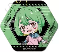 G.信 六角形缶バッジ 「陰陽廻天 Re：バース」