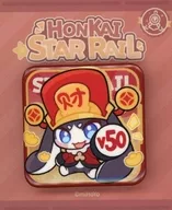 パム ちびキャラスクエアバッジ 「崩壊：スターレイル×ケンタッキーフライドチキン(KFC)」 中国限定