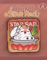 ミスターフク郎 ちびキャラスクエアバッジ 「崩壊：スターレイル×ケンタッキーフライドチキン(KFC)」 中国限定