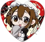 SA.平沢唯 ハート型缶バッジ 第2弾 「けいおん!」