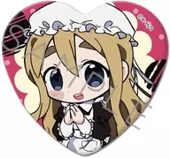 SD.琴吹紬 ハート型缶バッジ 第2弾 「けいおん!」
