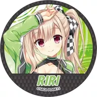 鹿島理々(RQver.) 描き下ろし 缶バッジ 「かけぬけ★青春スパーキング!」