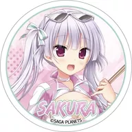 玉樹桜(RQver.) 描き下ろし 缶バッジ 「はつゆきさくら」