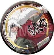 自来也 ギラギラ缶バッジ 大 闘志!! 「NARUTO -ナルト- 疾風伝」