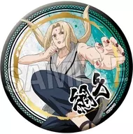 綱手 ギラギラ缶バッジ 大 闘志!! 「NARUTO -ナルト- 疾風伝」
