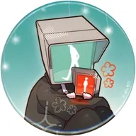 青信号(ミニキャラ) 缶バッジ 「DMMスクラッチ! イラストレーター ほしもり スクラッチ」 E-11賞