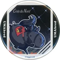 クロワデュノール 缶バッジ 「DMMスクラッチ! UMAbred スクラッチ」 E-8賞
