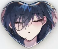 デザインB(描き下ろし) 缶バッジ 「DMMスクラッチ! イラストレーター バラ ～横山いしみ～ スクラッチ第二弾」 E-2賞