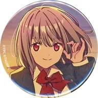 新条アカネ(笑顔ver) 缶バッジ 「DMMスクラッチ! TVアニメ SSSS.GRIDMAN 冬制服 スクラッチ」 E-4賞