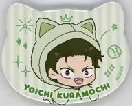 倉持洋一 猫型缶バッジ 「DMMスクラッチ! TVアニメ ダイヤのA actII -Second Season- 猫耳着ぐるみ スクラッチ」 D-5賞