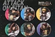 集合 Action 缶バッジセット 「進撃の巨人 POP UP SHOP＜激動＞by WIT STUDIO」