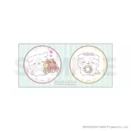 B.ふわりんましゅ(お花) 缶バッジセット 「ふわりんましゅ」