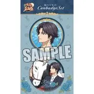 [新品] 跡部とエリザベートVer.缶バッジセット 「新テニスの王子様」