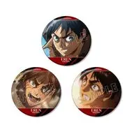 エレン・イェーガー 場面写缶バッジ3個セット 「進撃の巨人」