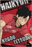 黒尾鉄朗 グリッターアート缶バッジ 「ハイキュー!!」