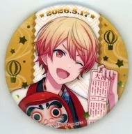 天馬司E 箔押し缶バッジ 「はっぴーこれくしょんくじ プロジェクトセカイ カラフルステージ! feat. 初音ミク バースデーギフトシリーズ2025 flower celebration 天馬司」 箔押し缶バッジ賞