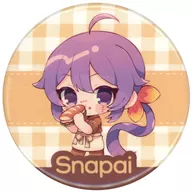 スナパイ(ミニキャラ) 缶バッジ 「DMMスクラッチ! ぺぇいん青年会 のほほん朝ご飯」 E賞