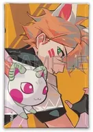 リトルジョニー＆ビッグジョニー スクエア缶バッジ 「TO BE HERO X」